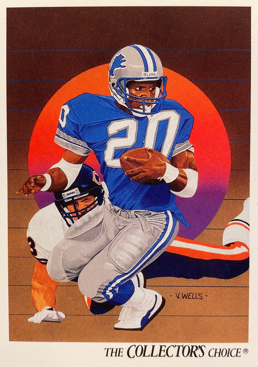 Barry Sanders Football Card Belts Card Belts