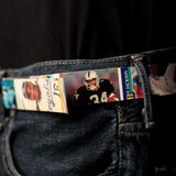 Bo Jackson Baseball & Football Card Belt