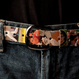 Jose Canseco Baseball Card Belt On Blue Jeans