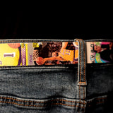 Vlade Divac On A Los Angeles Lakers Basketball Card Belt