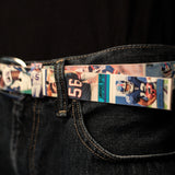 Lawrence Taylor Card On A New York Giants Football Card Belt