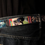 Carl Banks Card On A New York Giants Football Card Belt