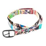 Los Angeles Raiders Football Card Belt