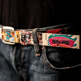 San Antonio Spurs Basketball Card Belt