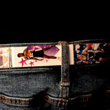 David Robinson Card On A San Antonio Spurs Basketball Card Belt