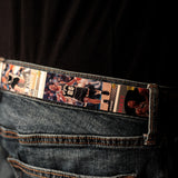 Vinnie Johnson Card On A San Antonio Spurs Basketball Card Belt
