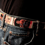 David Robinson Rookie Card On A San Antonio Spurs Basketball Card Belt