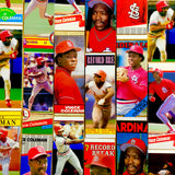 Vince Coleman Baseball Card Belt