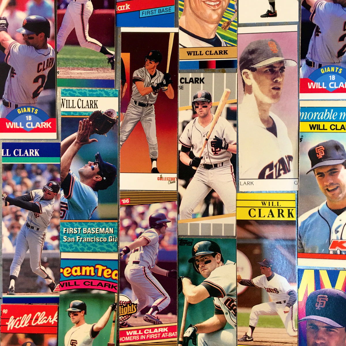 Will Clark Baseball Card Belt | Baseball Card Belts 36