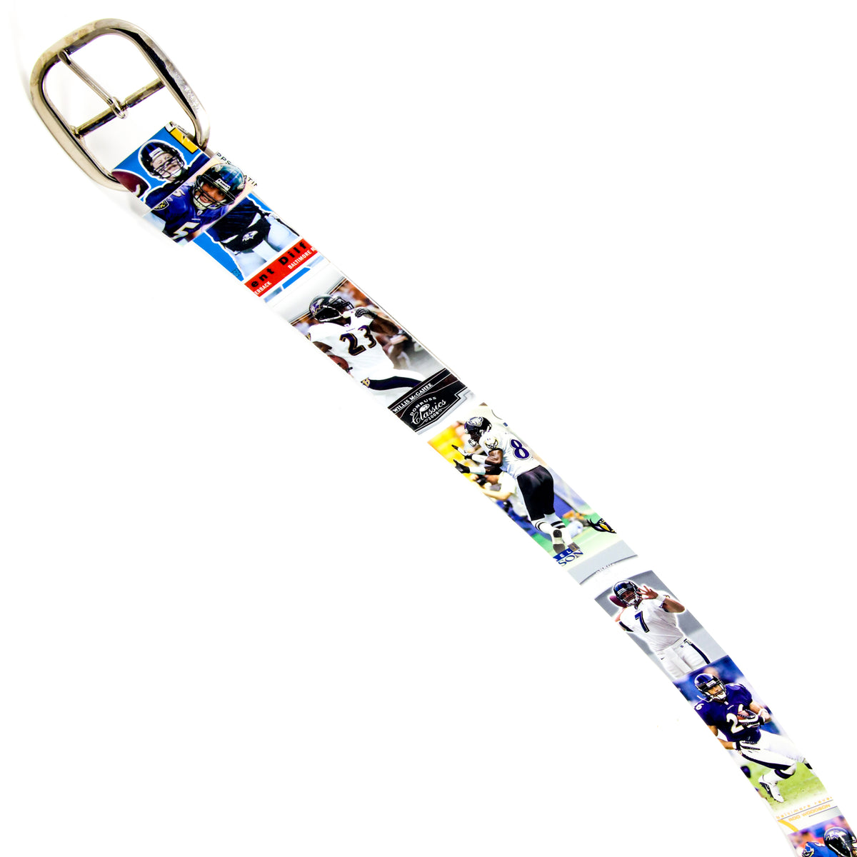 Baltimore Ravens Football Card Belt 8 Card Belts