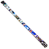 Colorado Rockies Baseball Card Dog Collar