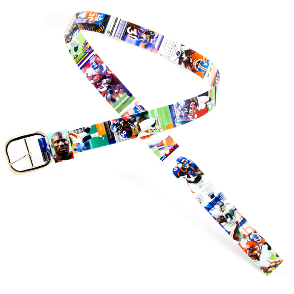 Terrell Davis Football Card Belt