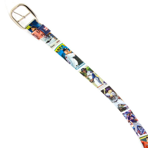 Houston Astros Baseball Card Belt #8