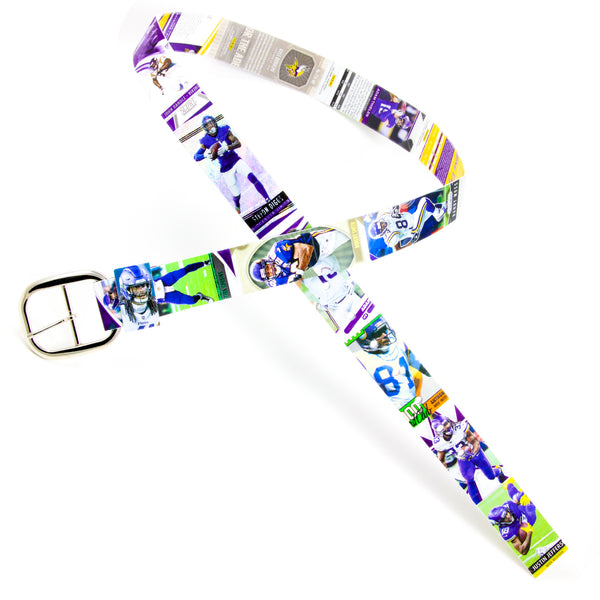 Minnesota Vikings Football Card Belt #4