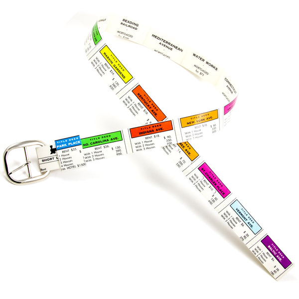 Monopoly Property Card Belts