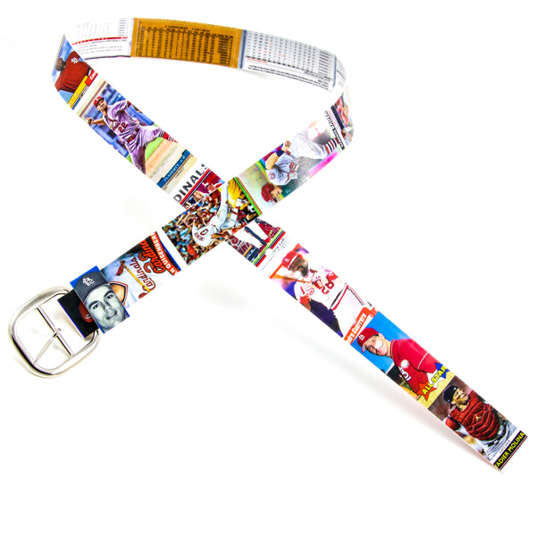 St. Louis Cardinals Baseball Card Belt #18