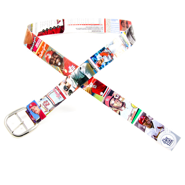 St. Louis Cardinals Baseball Card Belt #10