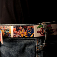 Los Angeles Lakers Basketball Card Belt