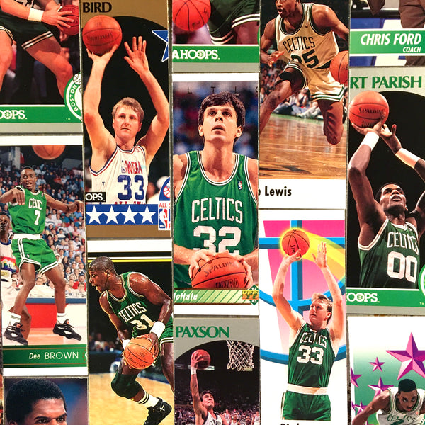 Boston Celtics Basketball Card Belt