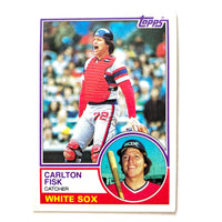 Carlton Fisk Chicago White Sox Baseball Card Belt