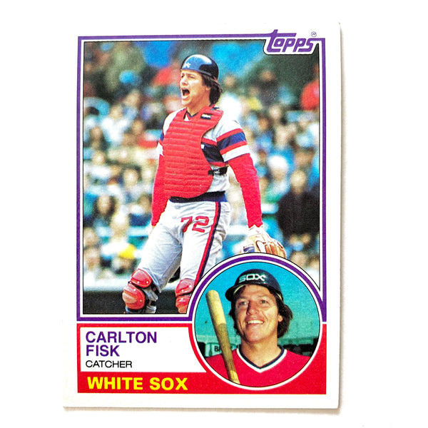 Carlton Fisk Chicago White Sox Baseball Card Belt