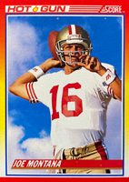 Joe Montana Football Card Belts