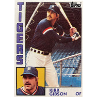 Kirk Gibson Baseball Card Belt