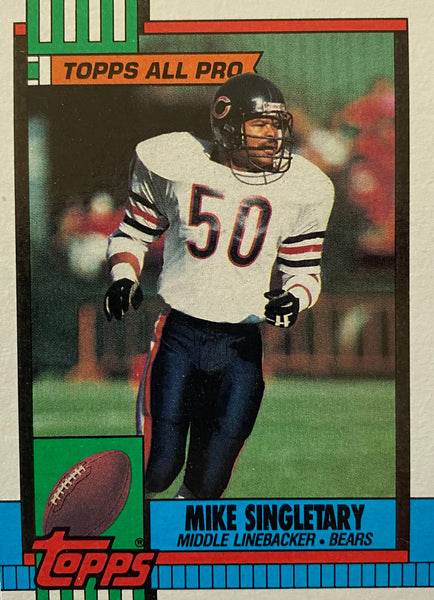 Mike Singletary Football Card Belts