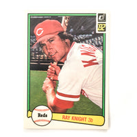 Ray Knight 1982 Donruss Cincinnati Reds baseball card