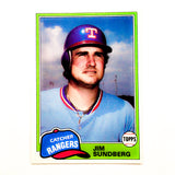 Texas Rangers Custom Baseball Card Belts